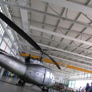 Ausstellungsraum Helikopter