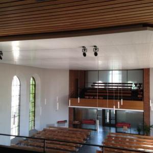 Deckenheizung Innenansicht